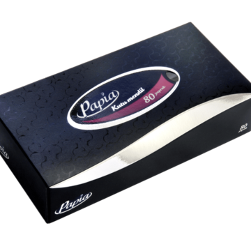 50000573 PAPIA MAKSİ KUTU MENDİL - BLACK 80X24 TEK